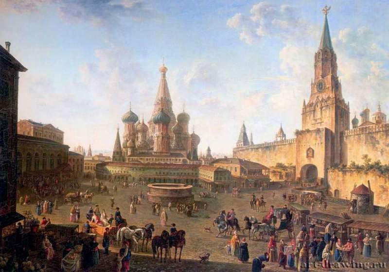 Красная площадь в Москве. 1801 - Red Square in Moscow. 1801
81,3 х 110,5 смХолст, маслоАкадемизмРоссияМосква. Государственная Третьяковская галерея